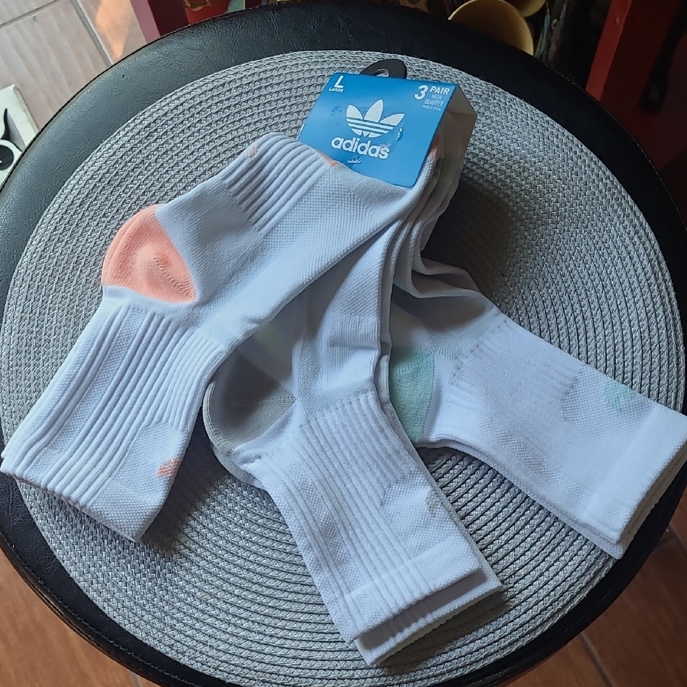 Adidas Unisex High Quarter Socks